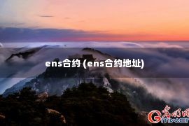 ens合约 (ens合约地址)