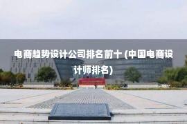 电商趋势设计公司排名前十 (中国电商设计师排名)