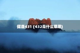 健康431 (432是什么意思)