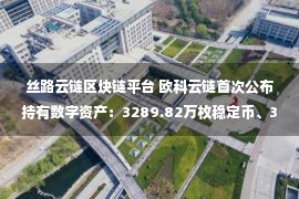 丝路云链区块链平台 欧科云链首次公布持有数字资产：3289.82万枚稳定币、3516枚以太坊和171枚比特币