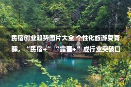 民宿创业趋势图片大全 个性化旅游受青睐，“民宿+”“露营+”成行业突破口