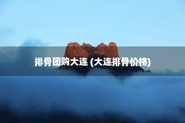 排骨团购大连 (大连排骨价格)