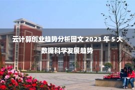 云计算创业趋势分析图文 2023 年 5 大数据科学发展趋势