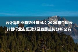 云计算创业趋势分析图片 2020年中国云计算行业市场现状及发展趋势分析 公有云已反超私有云【组图】