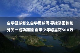 自学篮球怎么自学网球呢 寻找举国体制外另一成功路径 自学少年称需花500万