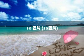 so 团购 (so团购)