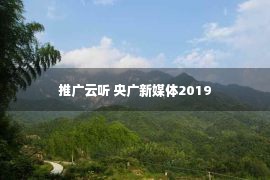 推广云听 央广新媒体2019