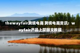 thewayfair跨境电商 跨境电商资讯：wayfair产品上架图文教程