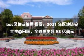 bsc区块链骗局 慢雾：2021 年区块链安全生态回顾，全球损失超 98 亿美元