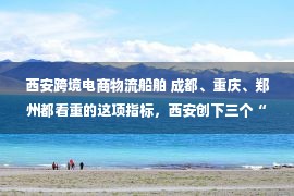 西安跨境电商物流船舶 成都、重庆、郑州都看重的这项指标，西安创下三个“全国第一”！