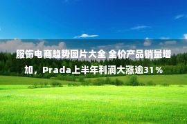 服饰电商趋势图片大全 全价产品销量增加，Prada上半年利润大涨逾31％