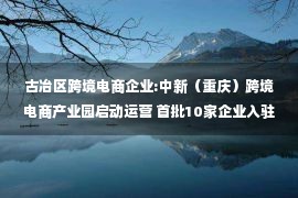 古冶区跨境电商企业:中新（重庆）跨境电商产业园启动运营 首批10家企业入驻