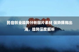 民宿创业趋势分析图片素材 强势拥抱出海，趋势深度解析