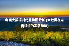 电商大数据时代趋势图分析 (大数据在电商领域的发展趋势)