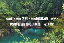 nad  nmn 区别 nmn最新动态，nmn抗脆弱药靠谱吗，数据一定了局！