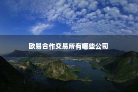 欧易合作交易所有哪些公司 