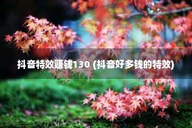 抖音特效赚钱130 (抖音好多钱的特效)