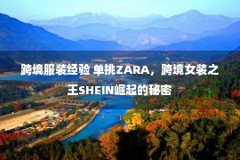 跨境服装经验 单挑ZARA，跨境女装之王SHEIN崛起的秘密