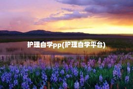 护理自学pp(护理自学平台)