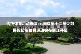 传统体育运动表演:云南省第十二届少数民族传统体育运动会在丽江开幕