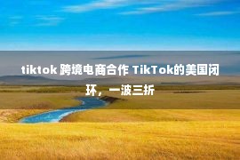 tiktok 跨境电商合作 TikTok的美国闭环，一波三折