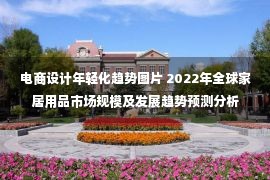 电商设计年轻化趋势图片 2022年全球家居用品市场规模及发展趋势预测分析