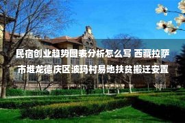 民宿创业趋势图表分析怎么写 西藏拉萨市堆龙德庆区波玛村易地扶贫搬迁安置点：发展“民宿+”特色文旅 高原绽放幸福花