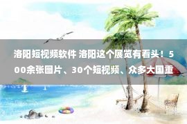 洛阳短视频软件 洛阳这个展览有看头！500余张图片、30个短视频、众多大国重器模型