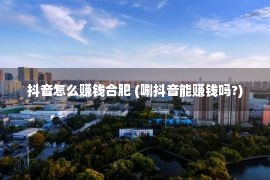 抖音怎么赚钱合肥 (唰抖音能赚钱吗?)