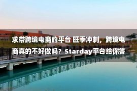 求带跨境电商的平台 旺季冲刺，跨境电商真的不好做吗？Starday平台给你答案