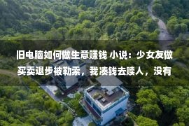 旧电脑如何做生意赚钱 小说：少女友做买卖退步被勒索，我凑钱去赎人，没有料反被她推入陷坑