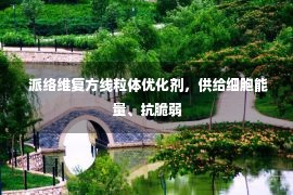  派络维复方线粒体优化剂，供给细胞能量、抗脆弱