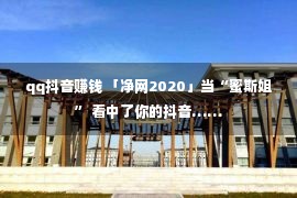 qq抖音赚钱 「净网2020」当“蜜斯姐” 看中了你的抖音……