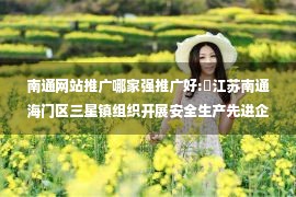 南通网站推广哪家强推广好:​江苏南通海门区三星镇组织开展安全生产先进企业“开放日”活动