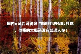 国内nbl能赚钱吗 自掏腰包去NBL打球，他赚的大概还没有普遍人多！