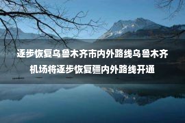 逐步恢复乌鲁木齐市内外路线乌鲁木齐机场将逐步恢复疆内外路线开通