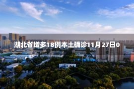 湖北省增多18例本土确诊11月27日0