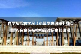 自学从毛衣学习【小留学也很棒】捷克留学:在金色布拉格阅读历史和浪漫