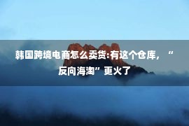 韩国跨境电商怎么卖货:有这个仓库，“反向海淘”更火了