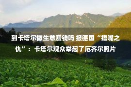 到卡塔尔做生意赚钱吗 报德国“捂嘴之仇”：卡塔尔观众举起了厄齐尔照片