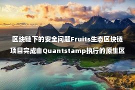 区块链下的安全问题Fruits生态区块链项目完成由Quantstamp执行的原生区块链安全审计