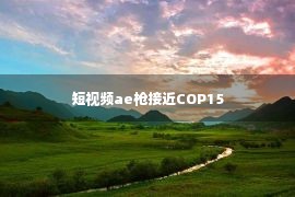 短视频ae枪接近COP15