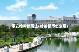 币安哈希新玩法(哈希顿币怎么玩)