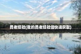 勇者经验(我的勇者经验值快速获取)