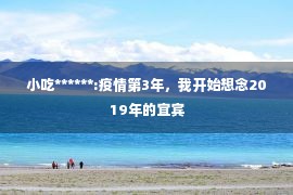 小吃******:疫情第3年，我开始想念2019年的宜宾