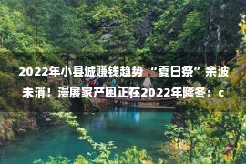 2022年小县城赚钱趋势 “夏日祭”余波未消！漫展家产困正在2022年隆冬：coser闲散，有主办方一年未开新展