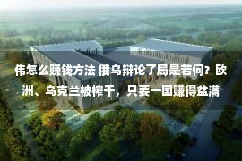 伟怎么赚钱方法 俄乌辩论了局是若何？欧洲、乌克兰被榨干，只要一国赚得盆满钵满