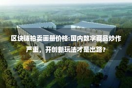 区块链拍卖画册价格:国内数字藏品炒作严重，开创新玩法才是出路？