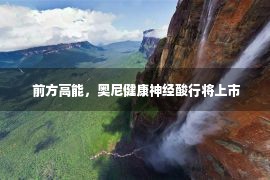  前方高能，奥尼健康神经酸行将上市