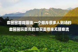 套圈圈游戏赚钱 一个排斥很多人到场的套圈圈玩耍竟能给买卖带来无限客流